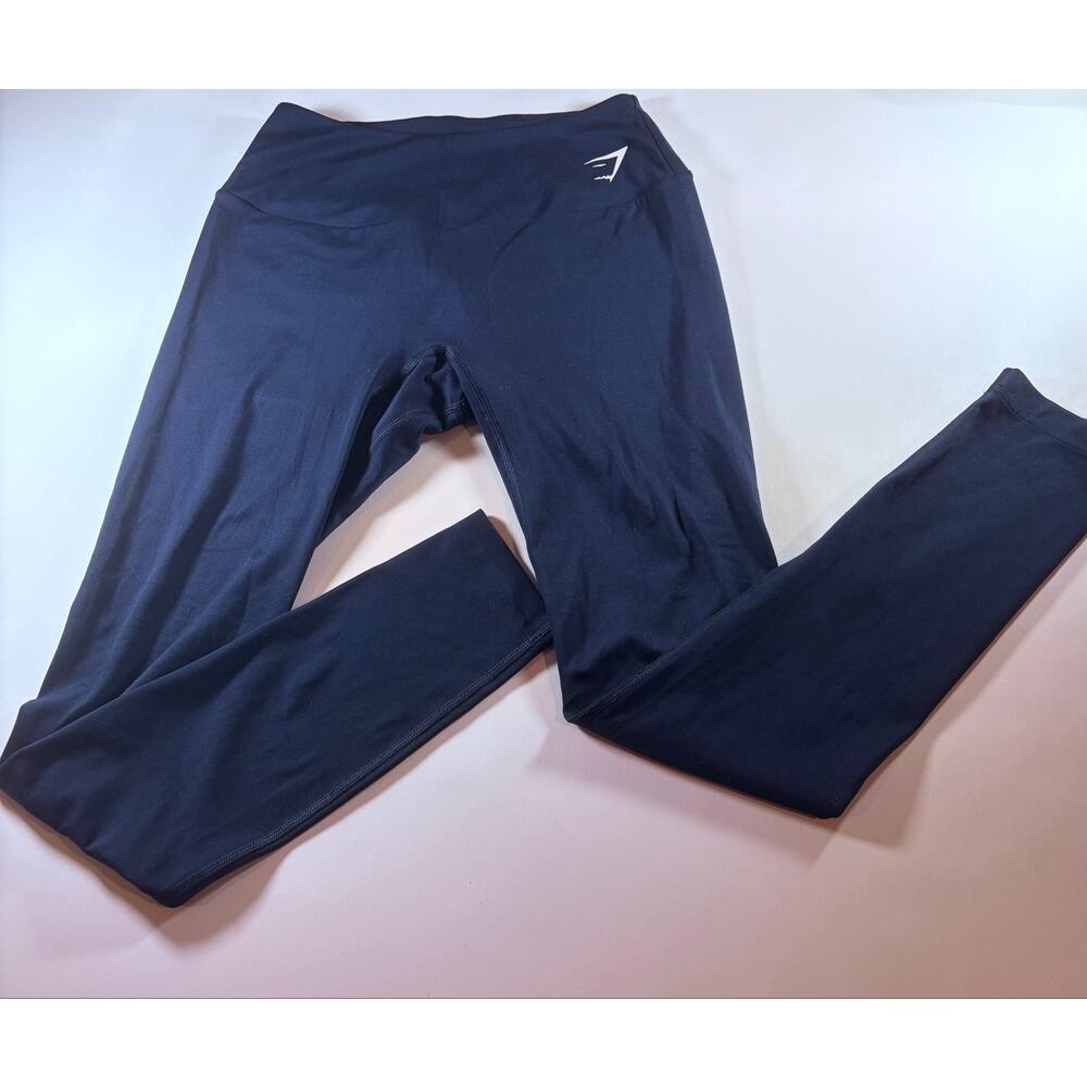 Gymshark Women’s Navy High Waisted Leggings Athletic Workout Yoga Pants Small